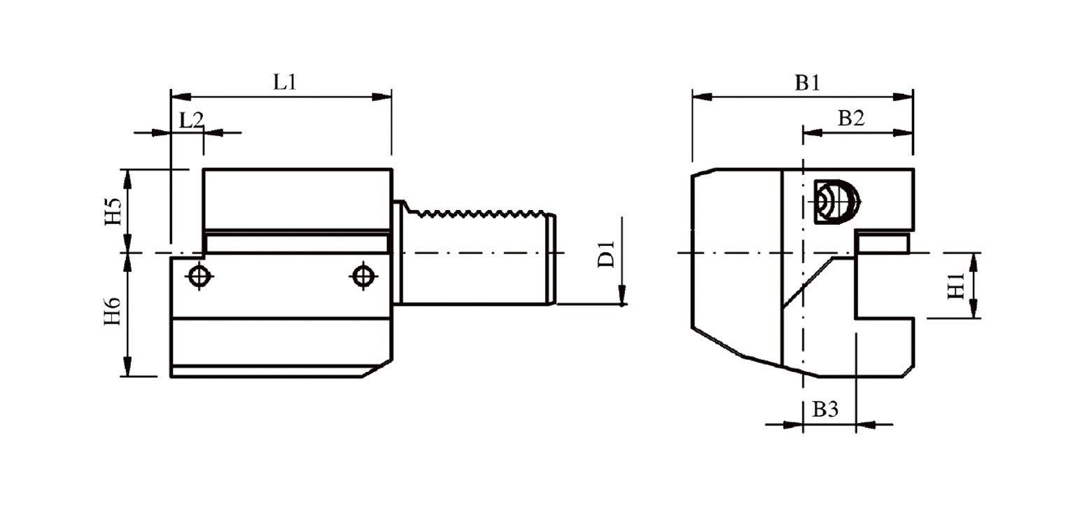 C Series Axial Outdiameter Tool Holder C1