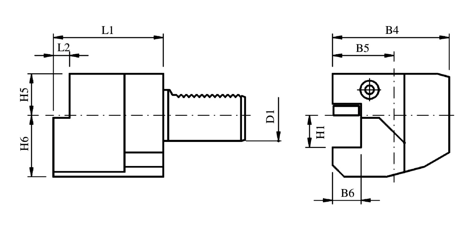 C Series Axial Outdiameter Tool Holder C2