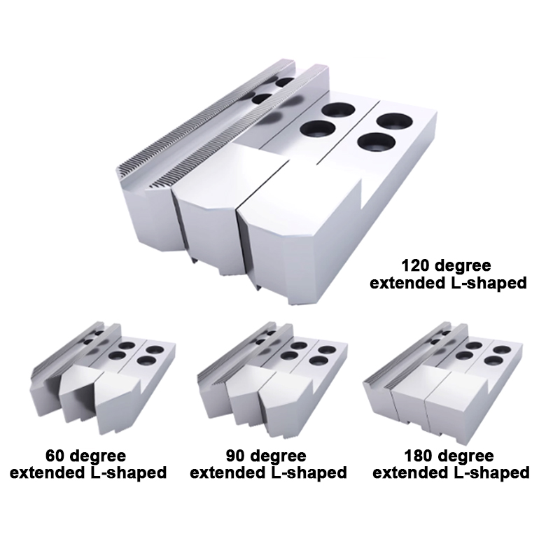 Удлиненные гидравлические мягкие челюсти L-типа Удлиненные гидравлические мягкие челюсти L-типа