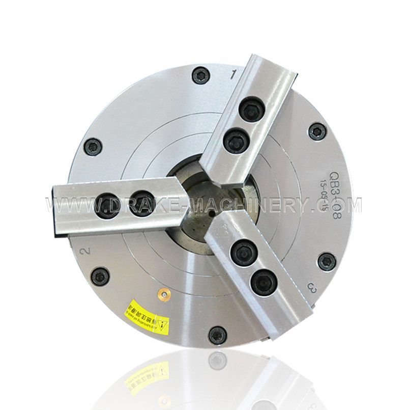 Пневматический патрон QB3 с полупроходным отверстием