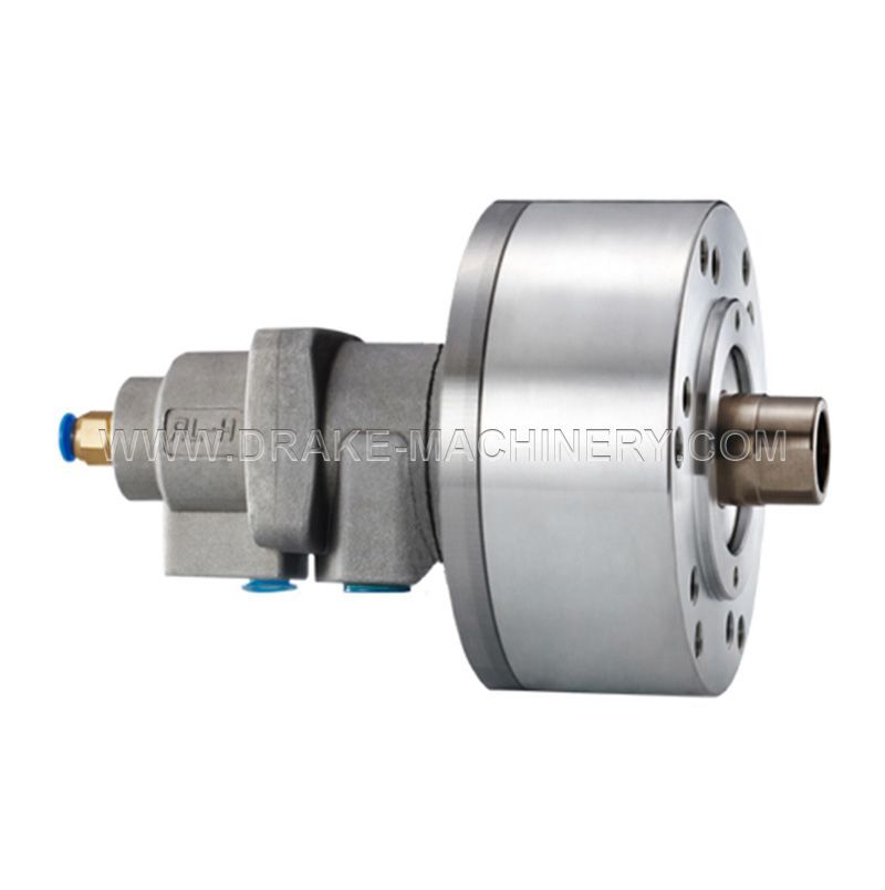 Вращающийся гидроцилиндр RK-Z с подключением воздуха и предохранительным устройством