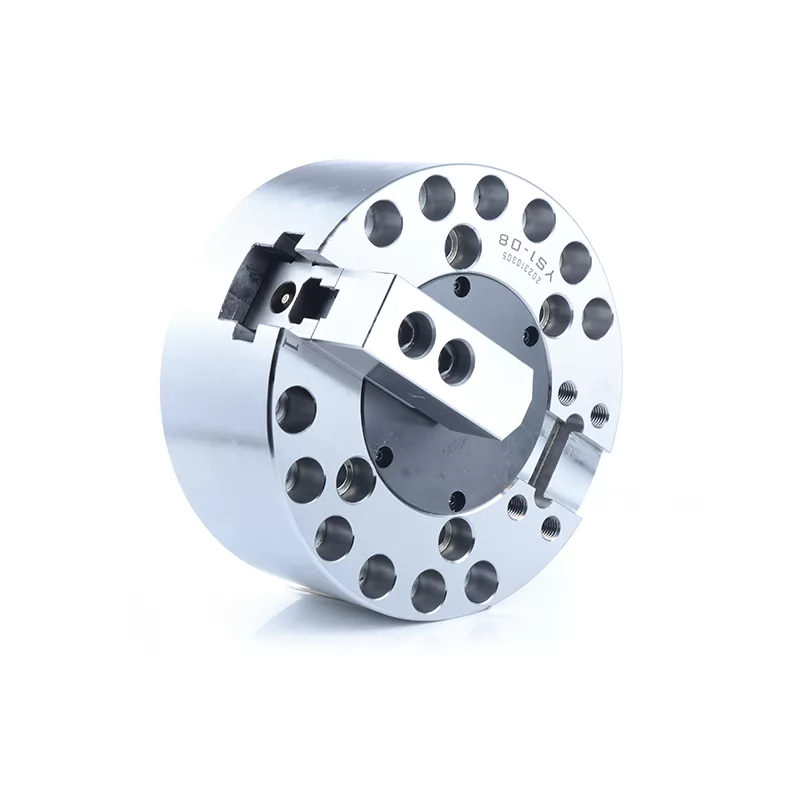 Однокулачковый среднетвердый гидравлический патрон с длинным ходом